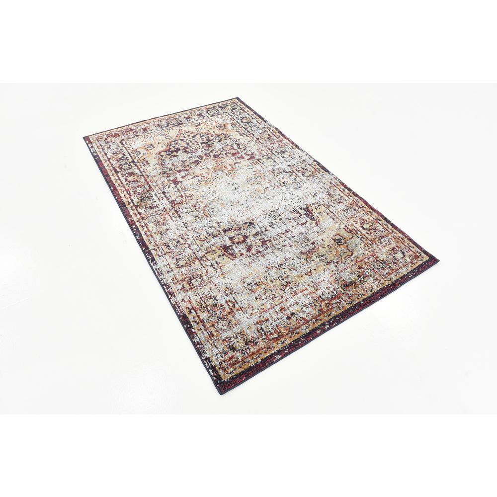 Turin Augustus Rug, Rust Red (3' 3 x 5' 3). Picture 3