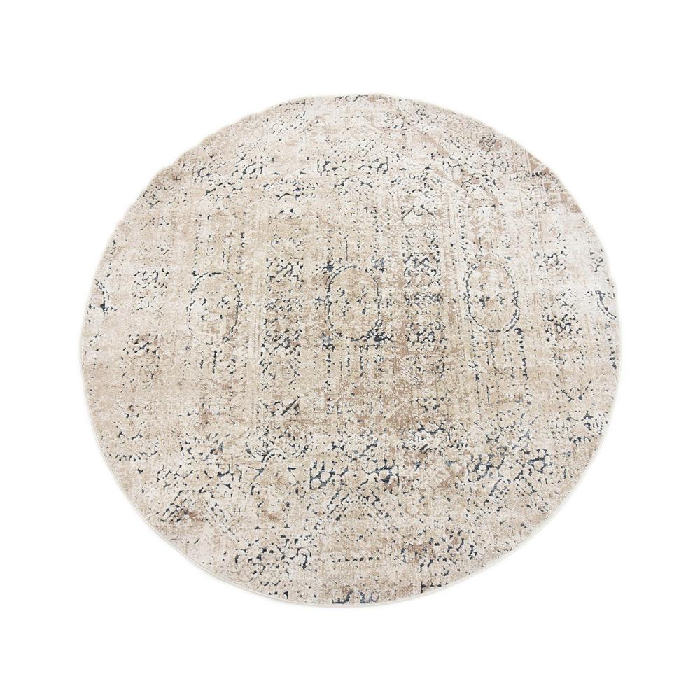 Chateau Quincy Rug, Beige (4' 0 x 4' 0). Picture 3