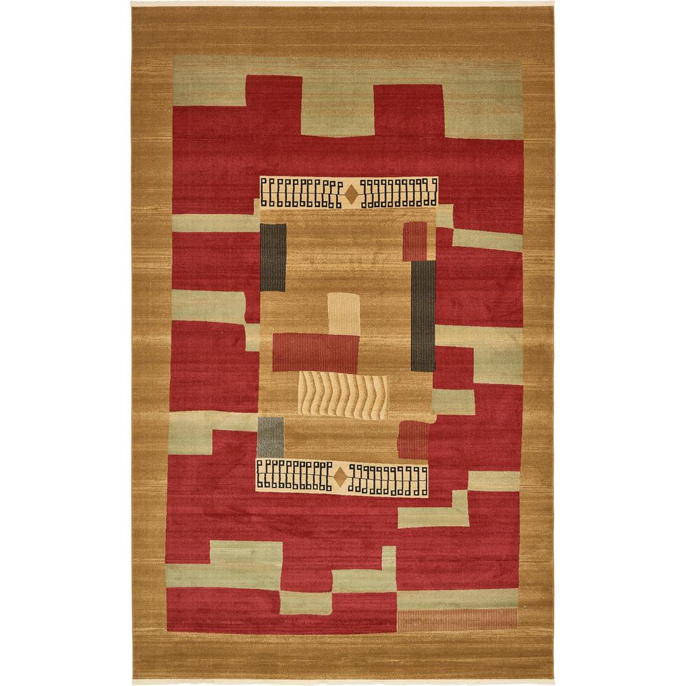 Jefferson Fars Rug, Rust Red (10' 6 x 16' 5). Picture 1