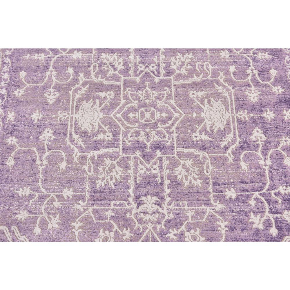 Olympia New Classical Rug, Purple (4' 0 x 4' 0). Picture 5