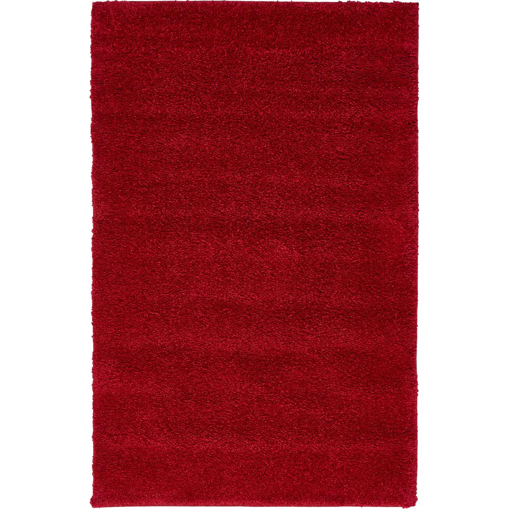 Calabasas Solo Rug, Red (3' 3 x 5' 3). Picture 1