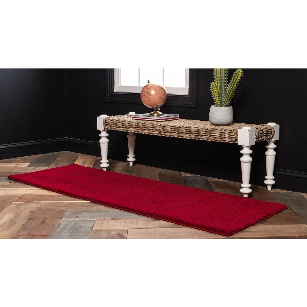 Calabasas Solo Rug, Red (2' 2 x 6' 7). Picture 3