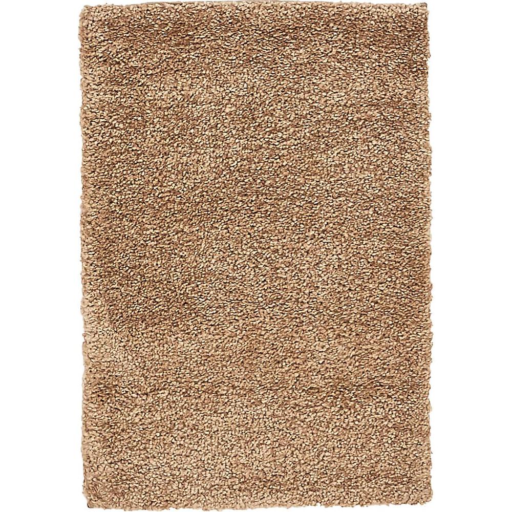 Calabasas Solo Rug, Light Brown (2' 2 x 3' 0). Picture 1