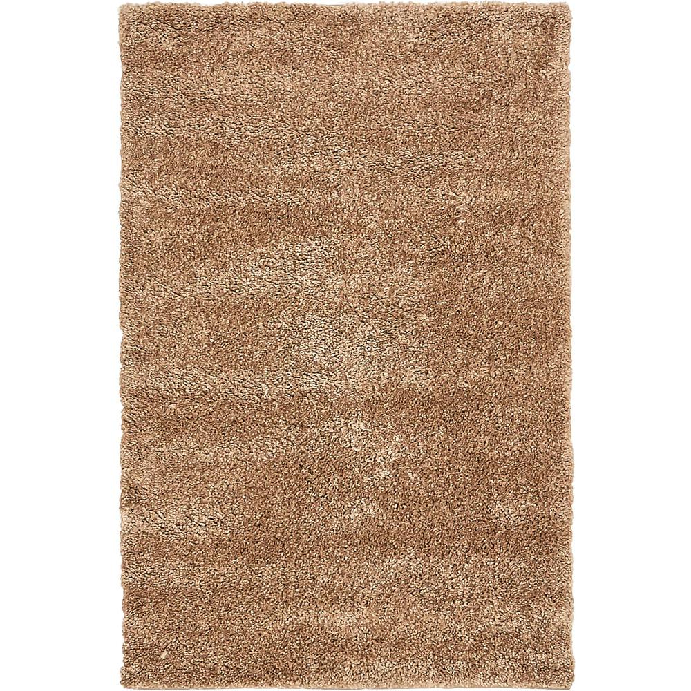 Calabasas Solo Rug, Light Brown (3' 3 x 5' 3). Picture 1