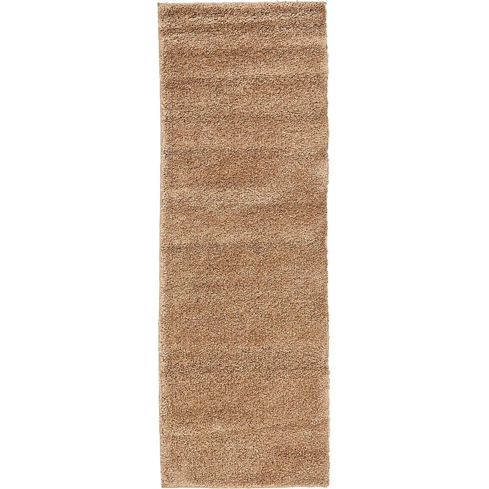 Calabasas Solo Rug, Light Brown (2' 2 x 6' 7). Picture 1
