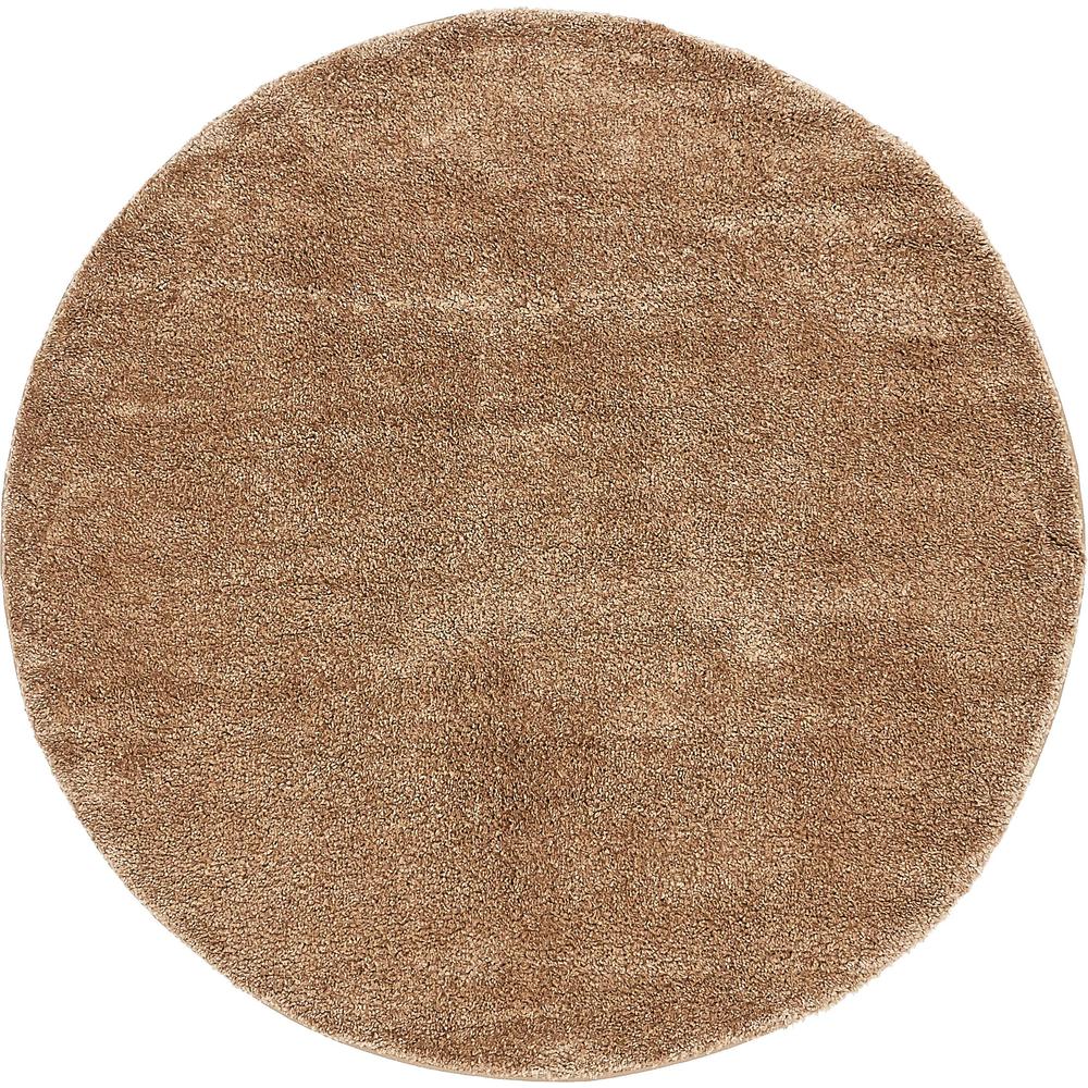 Calabasas Solo Rug, Light Brown (6' 0 x 6' 0). The main picture.