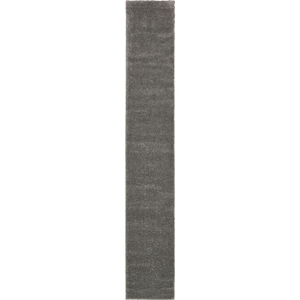 Calabasas Solo Rug, Gray (2' 2 x 13' 0). The main picture.