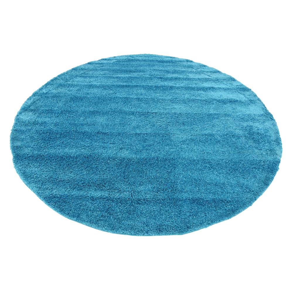 Calabasas Solo Rug, Turquoise (8' 0 x 8' 0). Picture 3