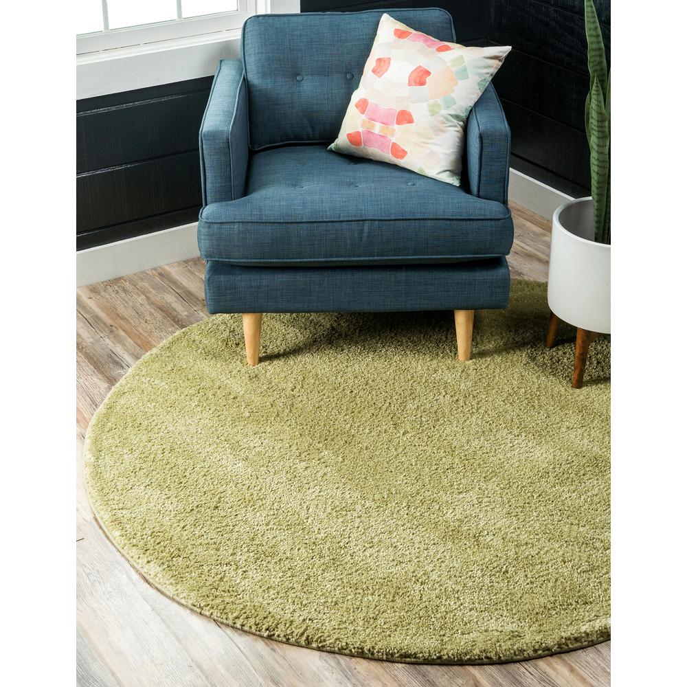 Calabasas Solo Rug, Light Green (6' 0 x 6' 0). Picture 2