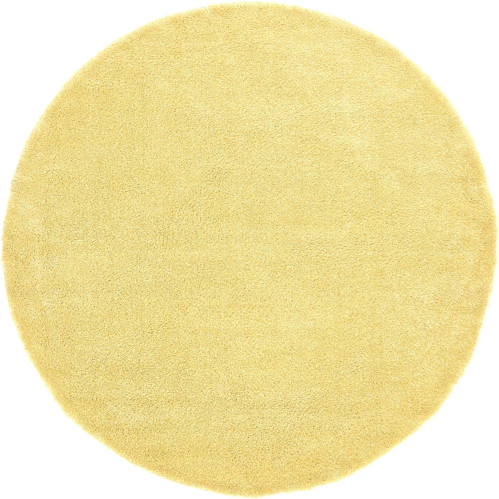 Calabasas Solo Rug, Yellow (8' 0 x 8' 0). Picture 1