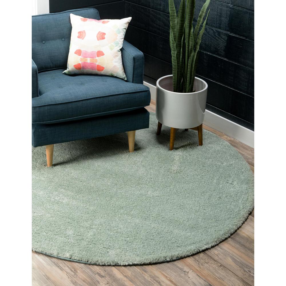 Calabasas Solo Rug, Light Blue (6' 0 x 6' 0). Picture 2