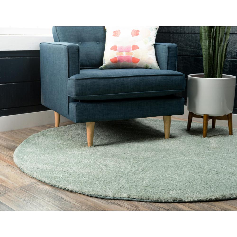 Calabasas Solo Rug, Light Blue (6' 0 x 6' 0). Picture 3