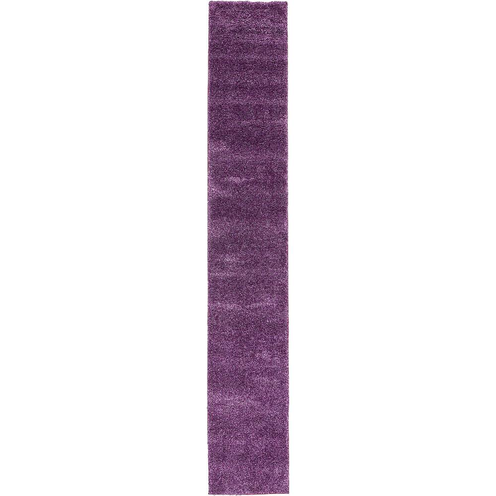 Calabasas Solo Rug, Violet (2' 2 x 13' 0). Picture 1
