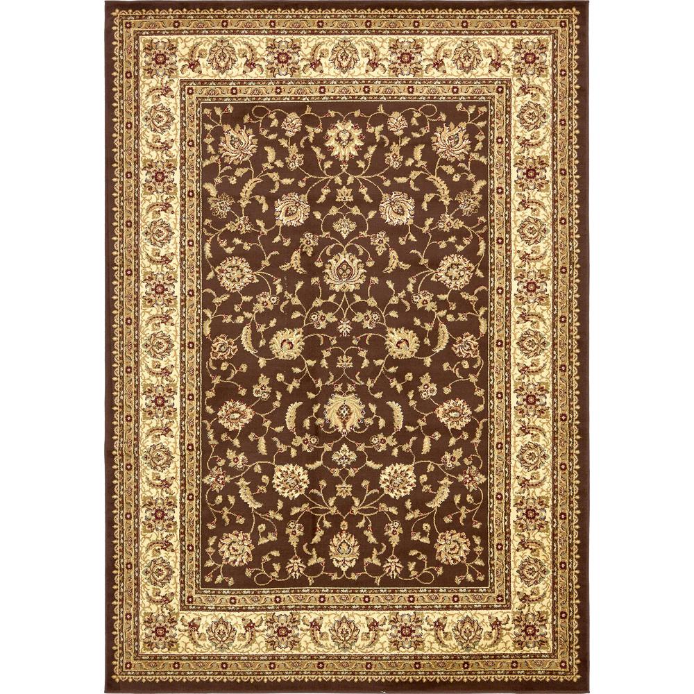 St. Louis Voyage Rug, Brown (8' 0 x 11' 4). Picture 1
