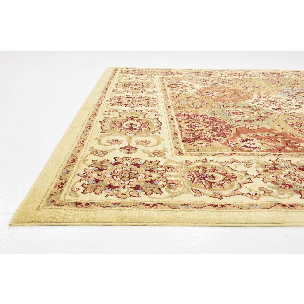 Athens Voyage Rug, Ivory (8' 0 x 8' 0). Picture 4
