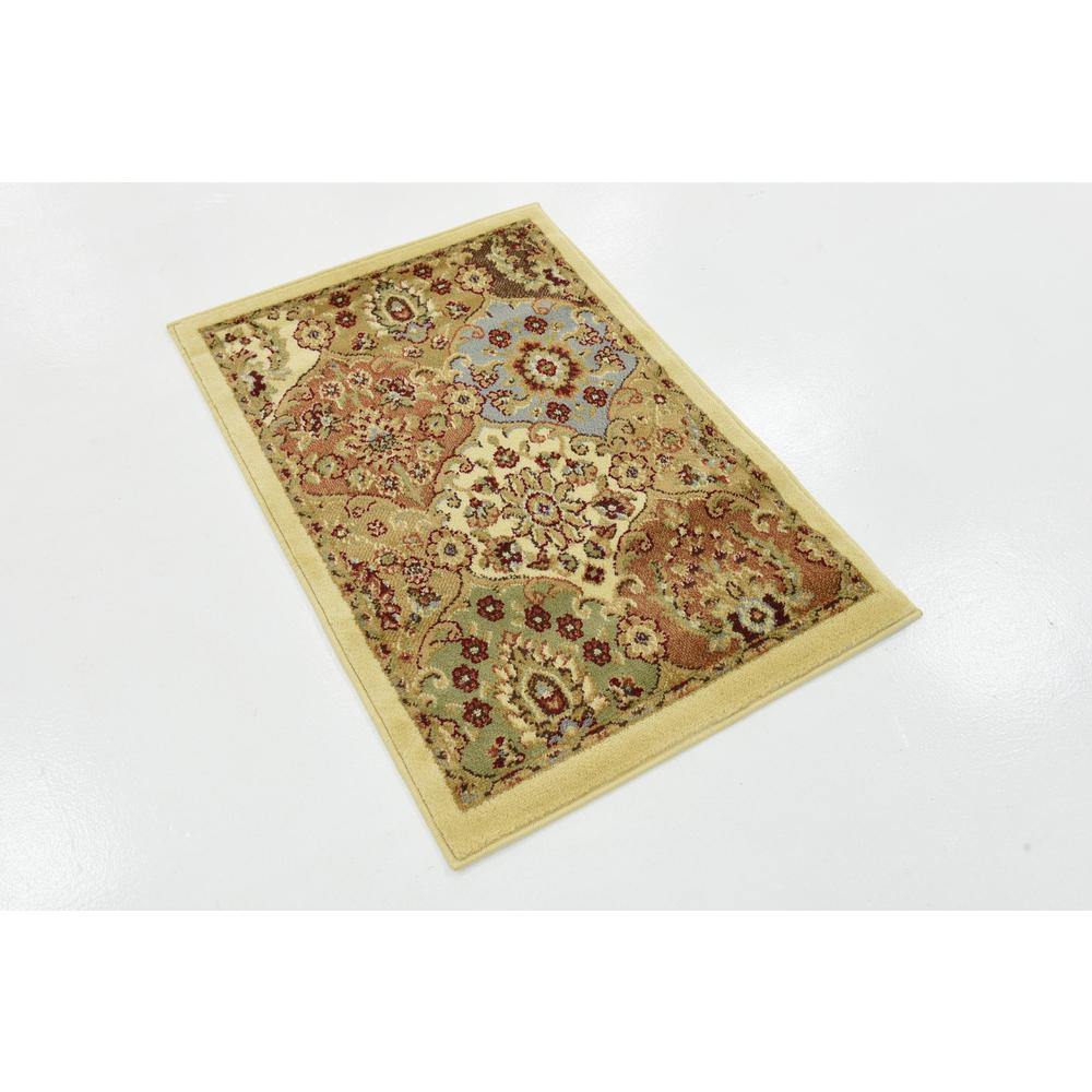 Athens Voyage Rug, Ivory (2' 2 x 3' 0). Picture 3