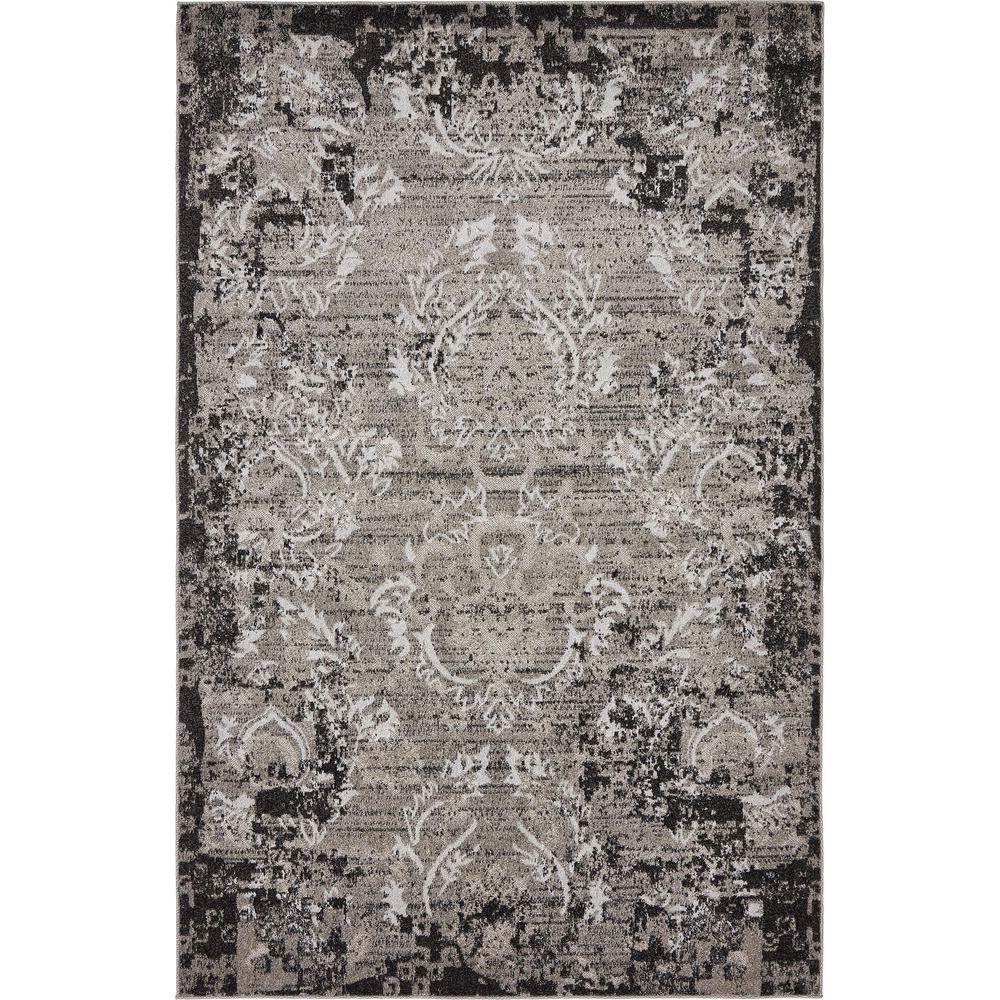 Manchester Indoor/Outdoor Rug, Light Gray (5' 0 x 8' 0). Picture 1