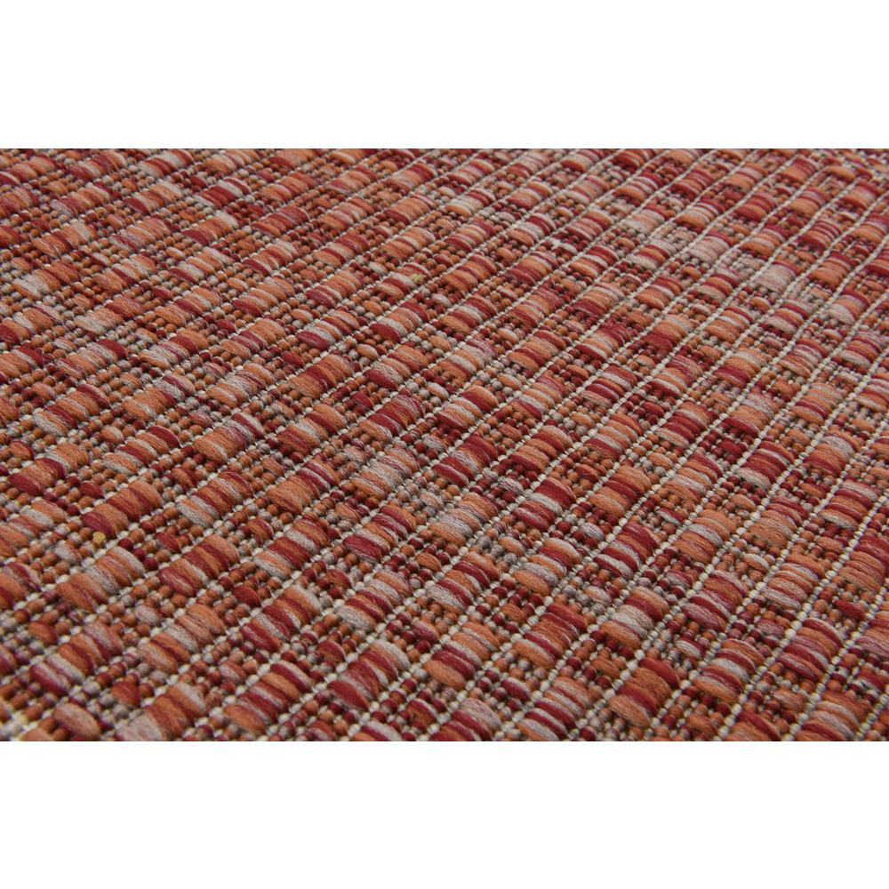 Outdoor Soft Border Rug, Rust Red (2' 0 x 6' 0). Picture 5