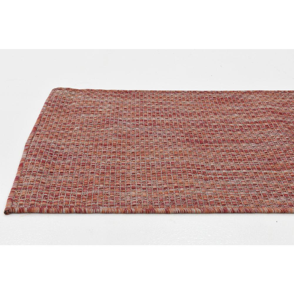 Outdoor Solid Rug, Rust Red (2' 0 x 6' 0). Picture 4