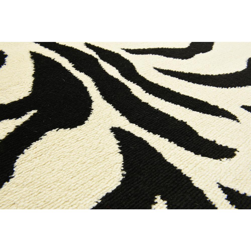 Zebra Wildlife Rug, Ivory (3' 3 x 5' 3). Picture 5