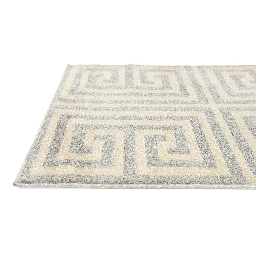 Greek Key Athens Rug, Gray (2' 0 x 3' 0). Picture 4