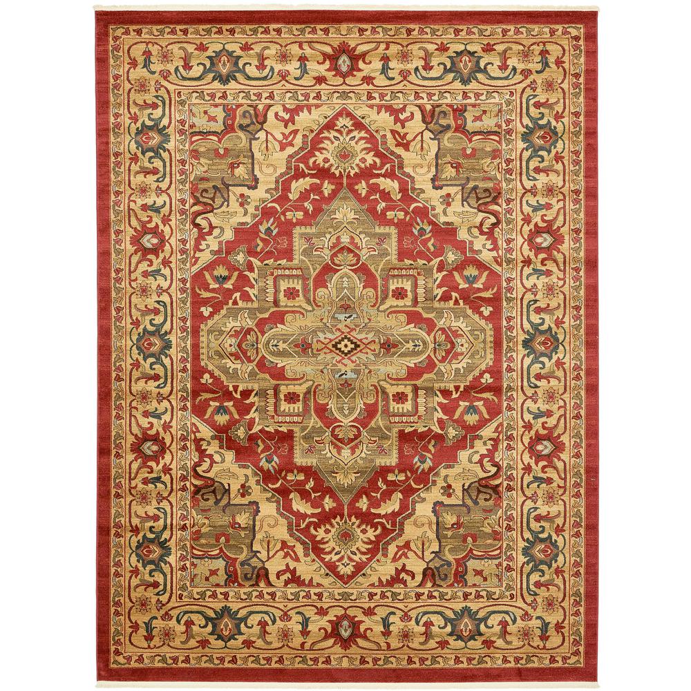Arsaces Sahand Rug, Red (10' 0 x 13' 0). Picture 1