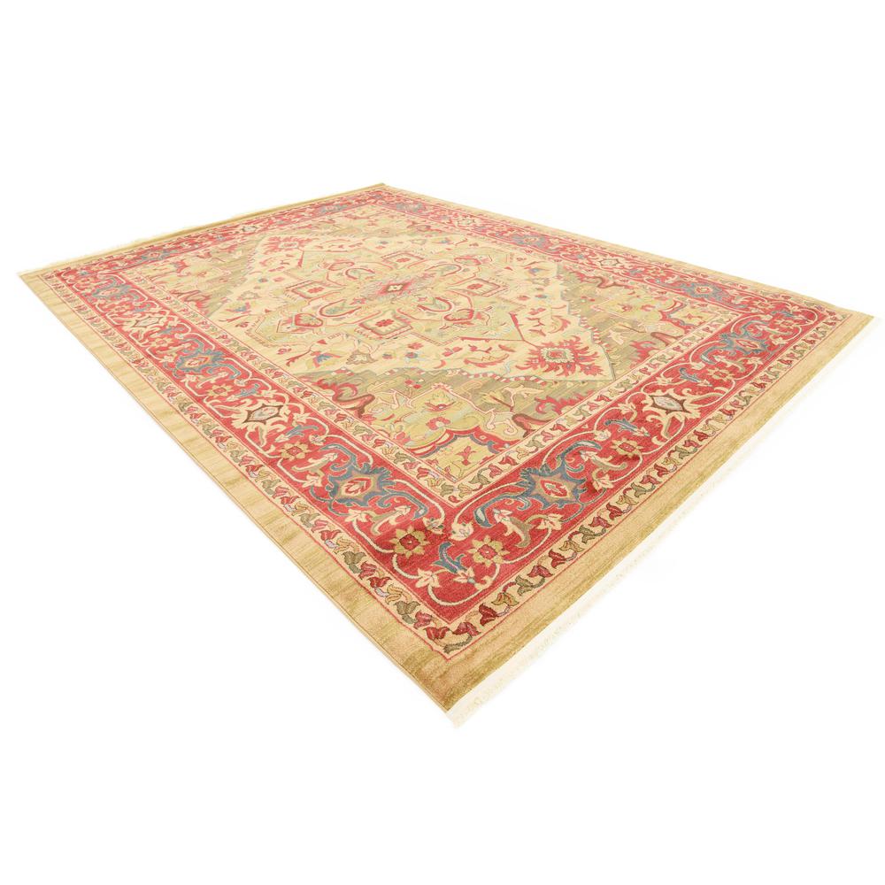 Arsaces Sahand Rug, Tan (10' 0 x 13' 0). Picture 3