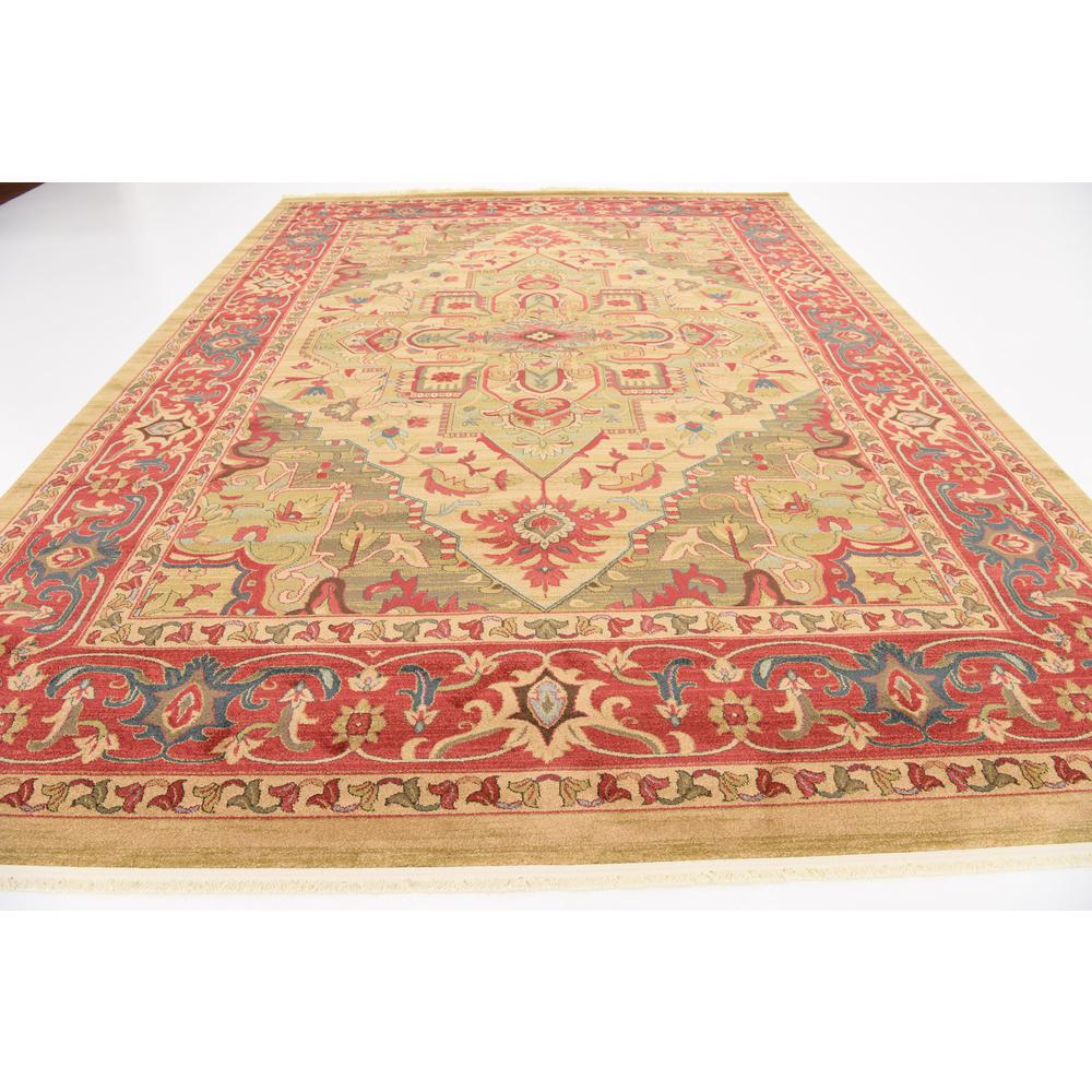 Arsaces Sahand Rug, Tan (10' 0 x 13' 0). Picture 4