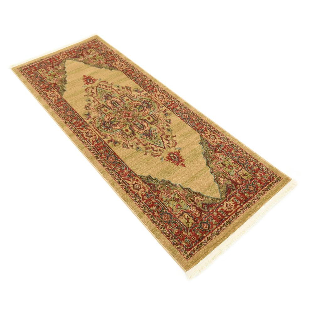 Arsaces Sahand Rug, Tan (2' 7 x 6' 7). Picture 3