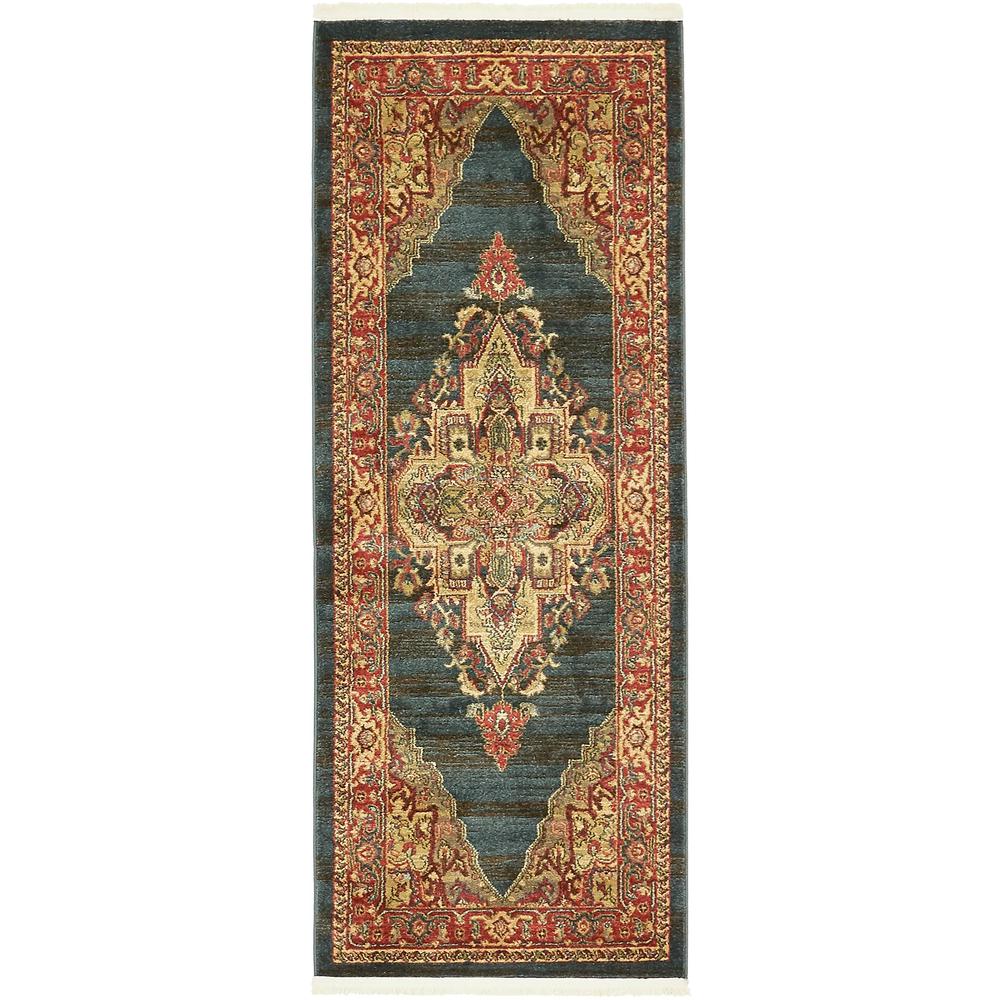 Arsaces Sahand Rug, Dark Blue (2' 7 x 6' 7). Picture 1