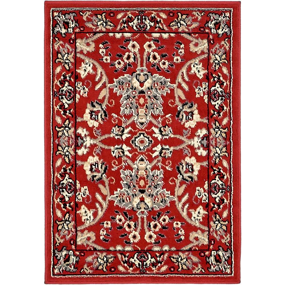 Washington Sialk Hill Rug, Red (2' 2 x 3' 0). Picture 1