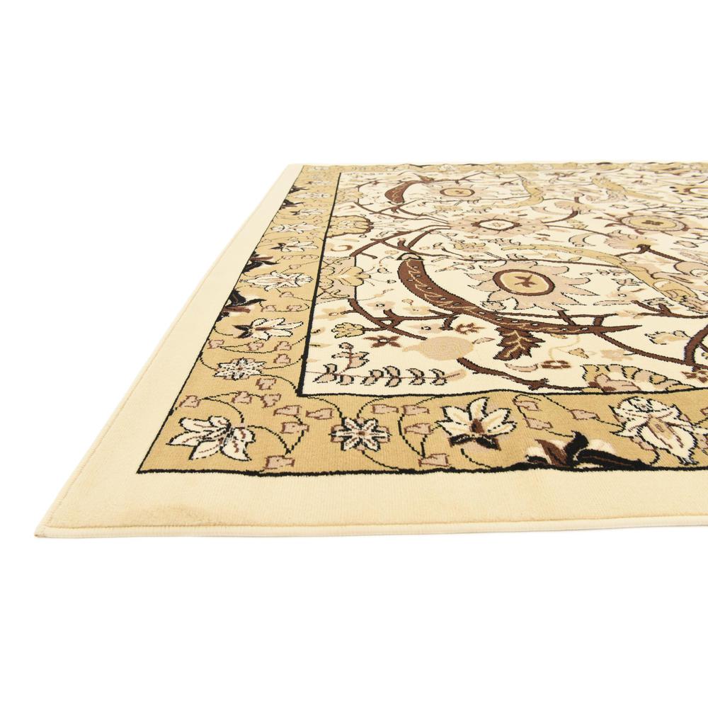 Cape Cod Espahan Rug, Ivory (8' 0 x 8' 0). Picture 4