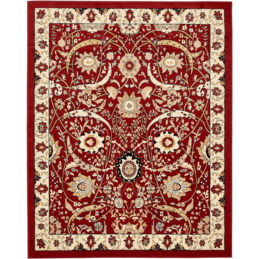 Cape Cod Espahan Rug, Red (8' 0 x 10' 0). Picture 1