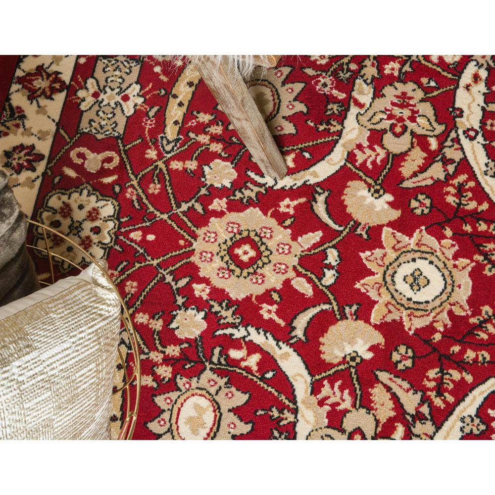Cape Cod Espahan Rug, Red (10' 0 x 13' 0). Picture 6