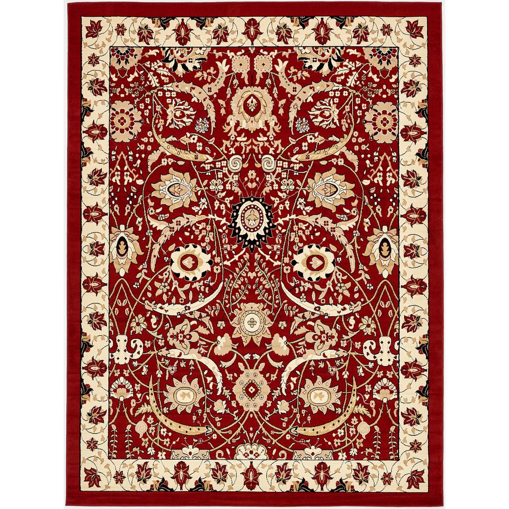 Cape Cod Espahan Rug, Red (9' 0 x 12' 0). Picture 1
