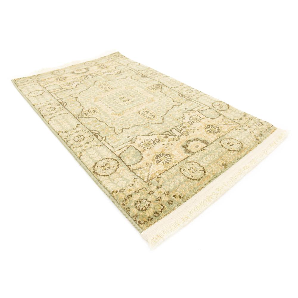 Jackson Palace Rug, Light Green (2' 2 x 3' 0). Picture 3
