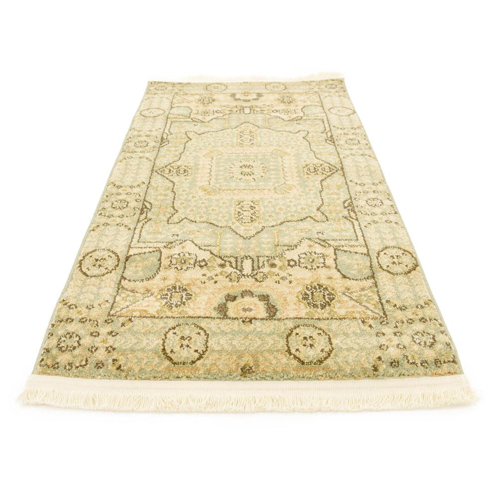Jackson Palace Rug, Light Green (2' 2 x 3' 0). Picture 4