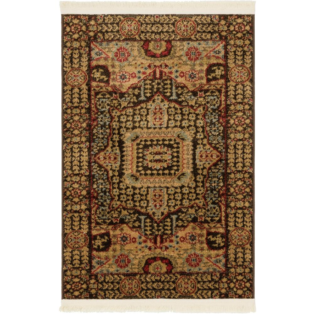 Jackson Palace Rug, Brown (2' 0 x 3' 0). Picture 1