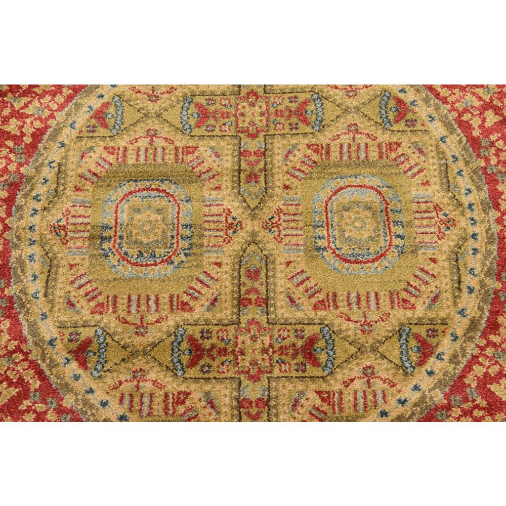 Lincoln Palace Rug, Red (3' 3 x 3' 3). Picture 5