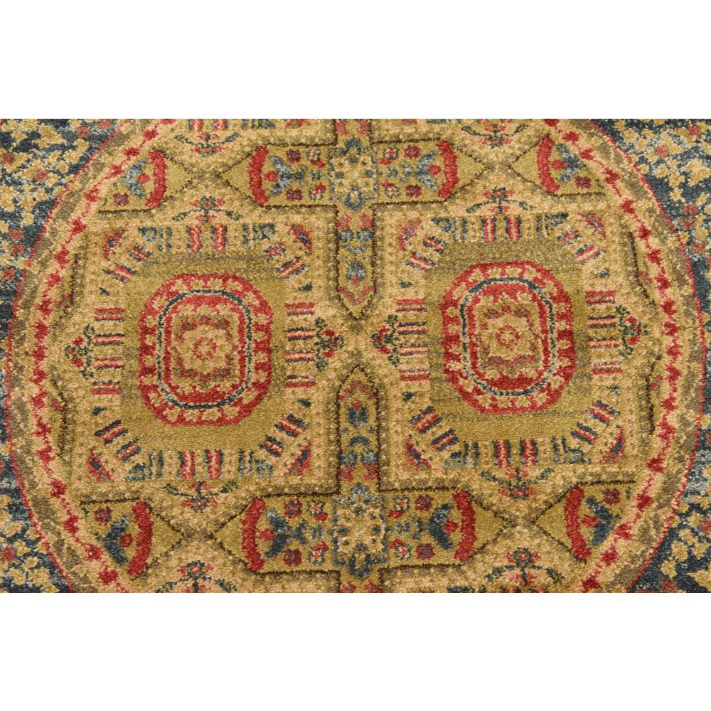 Lincoln Palace Rug, Blue (3' 3 x 3' 3). Picture 5