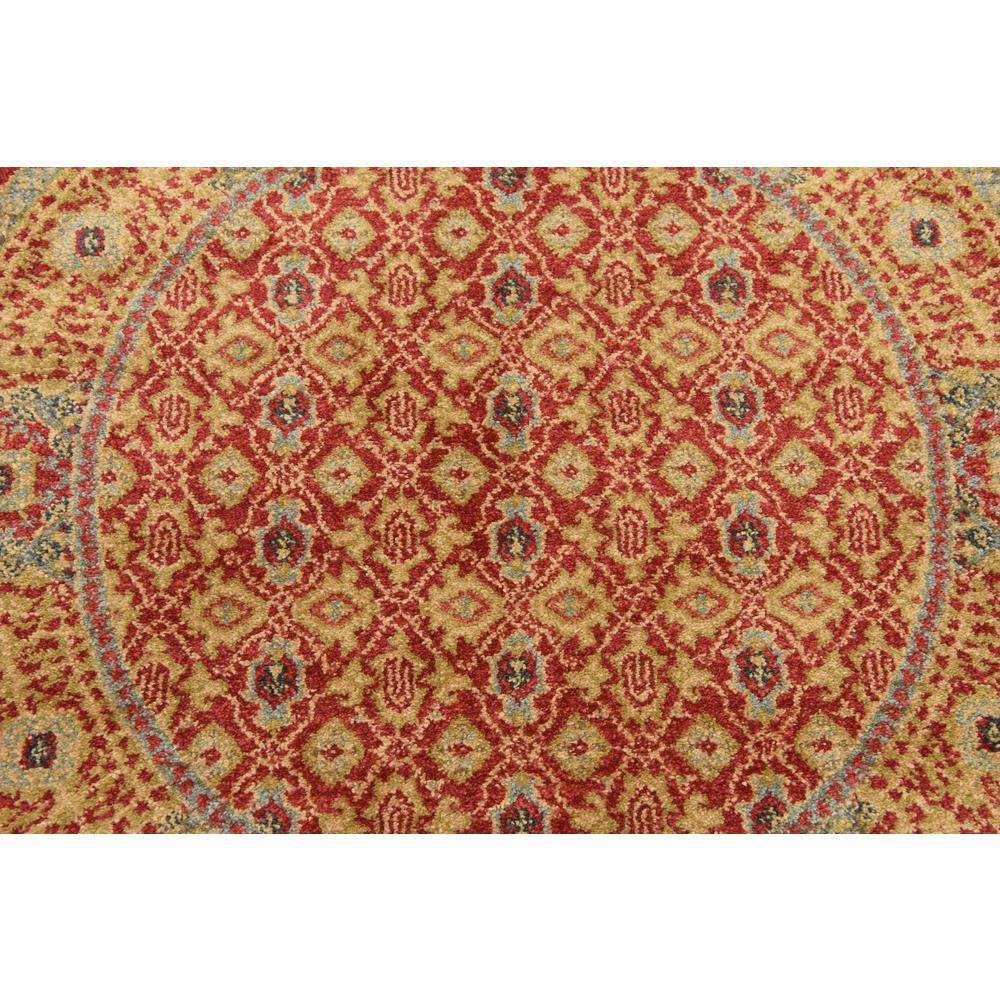 Jefferson Palace Rug, Red (3' 3 x 3' 3). Picture 5