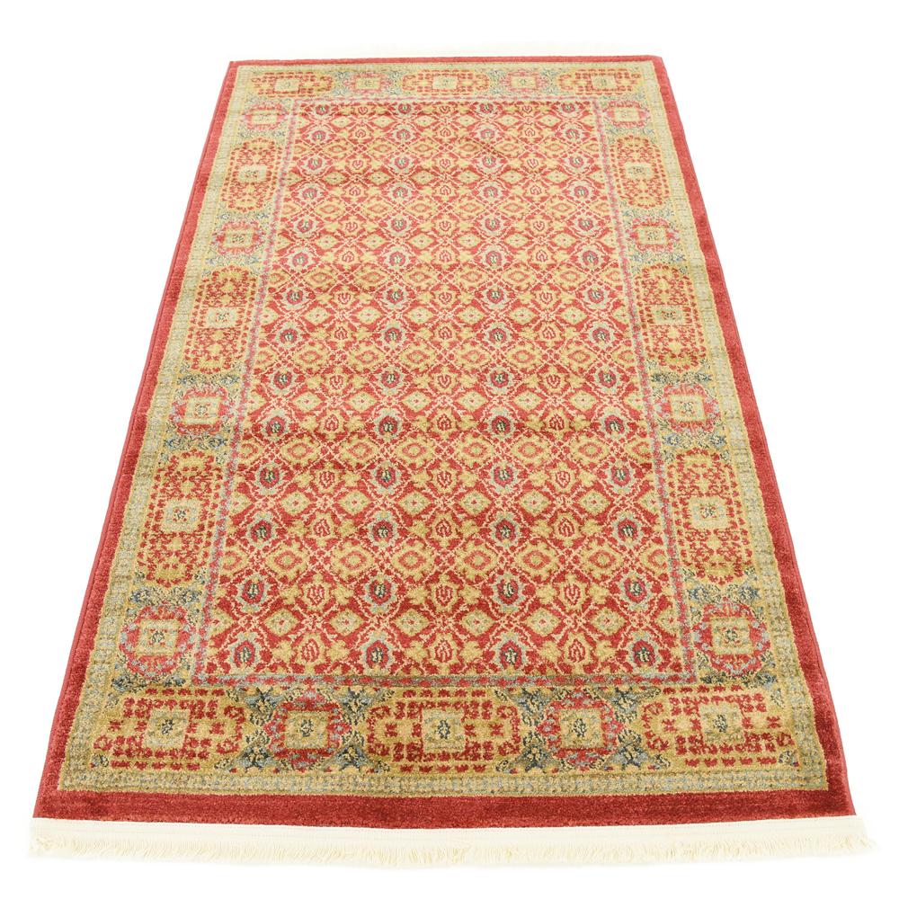 Jefferson Palace Rug, Red (3' 3 x 5' 3). Picture 4