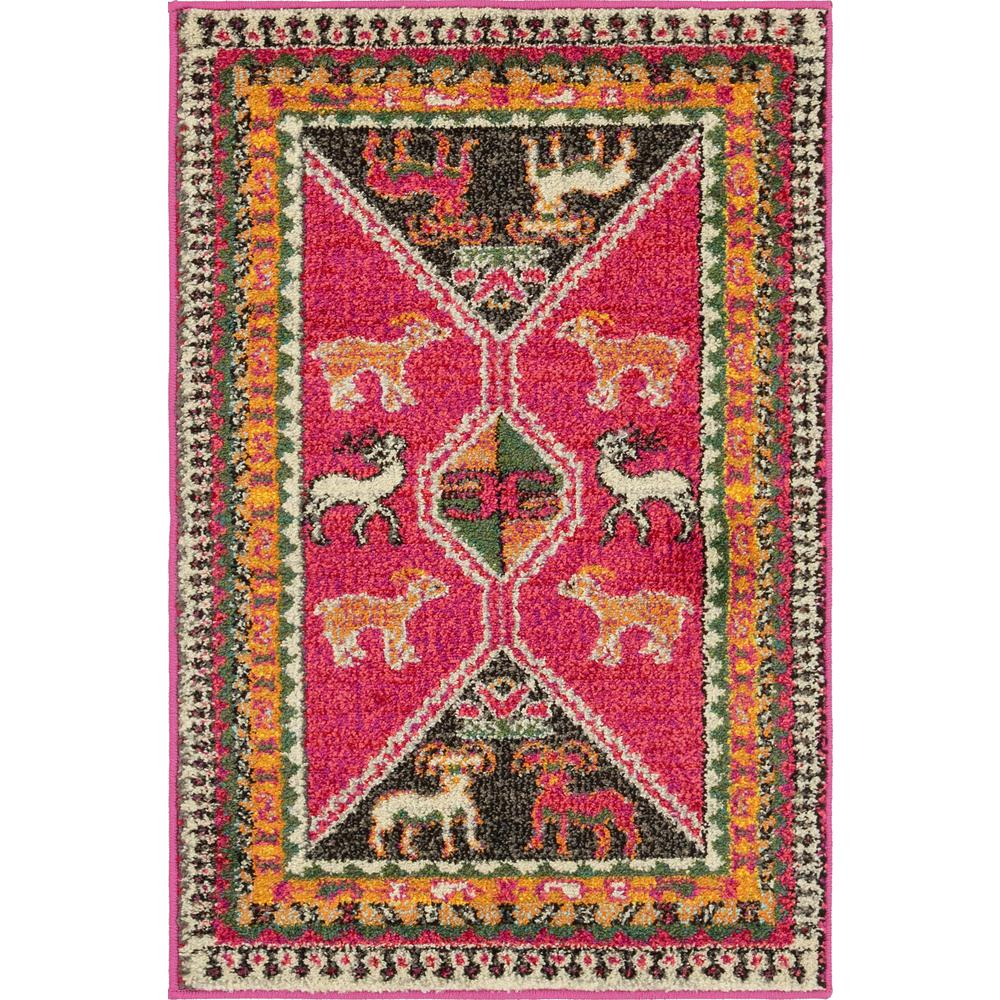 Cuyahoga Sedona Rug, Pink (2' 0 x 3' 0). Picture 1