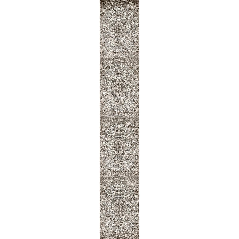 Grace Sofia Rug, Brown (2' 0 x 13' 0). Picture 1