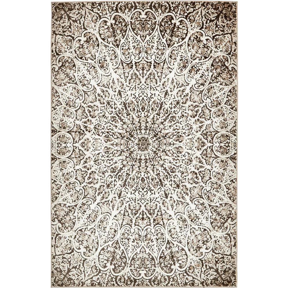 Grace Sofia Rug, Brown (5' 0 x 8' 0). Picture 1