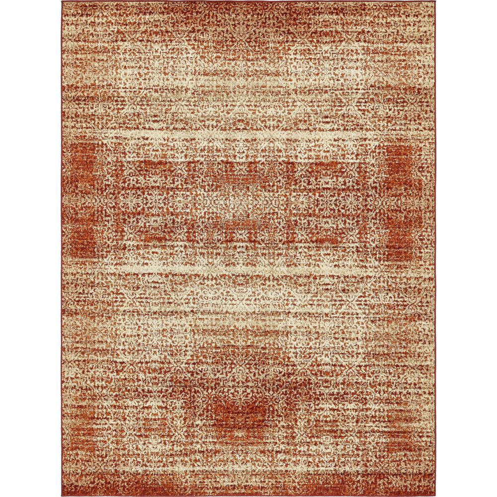 Autumn Traditions Rug, Terracotta (9' 0 x 12' 0). Picture 1