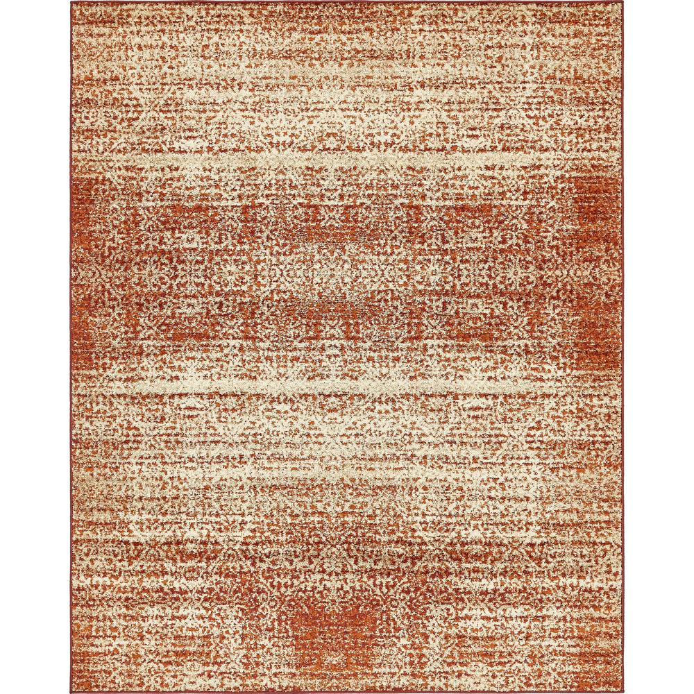 Autumn Traditions Rug, Terracotta (8' 0 x 10' 0). Picture 1