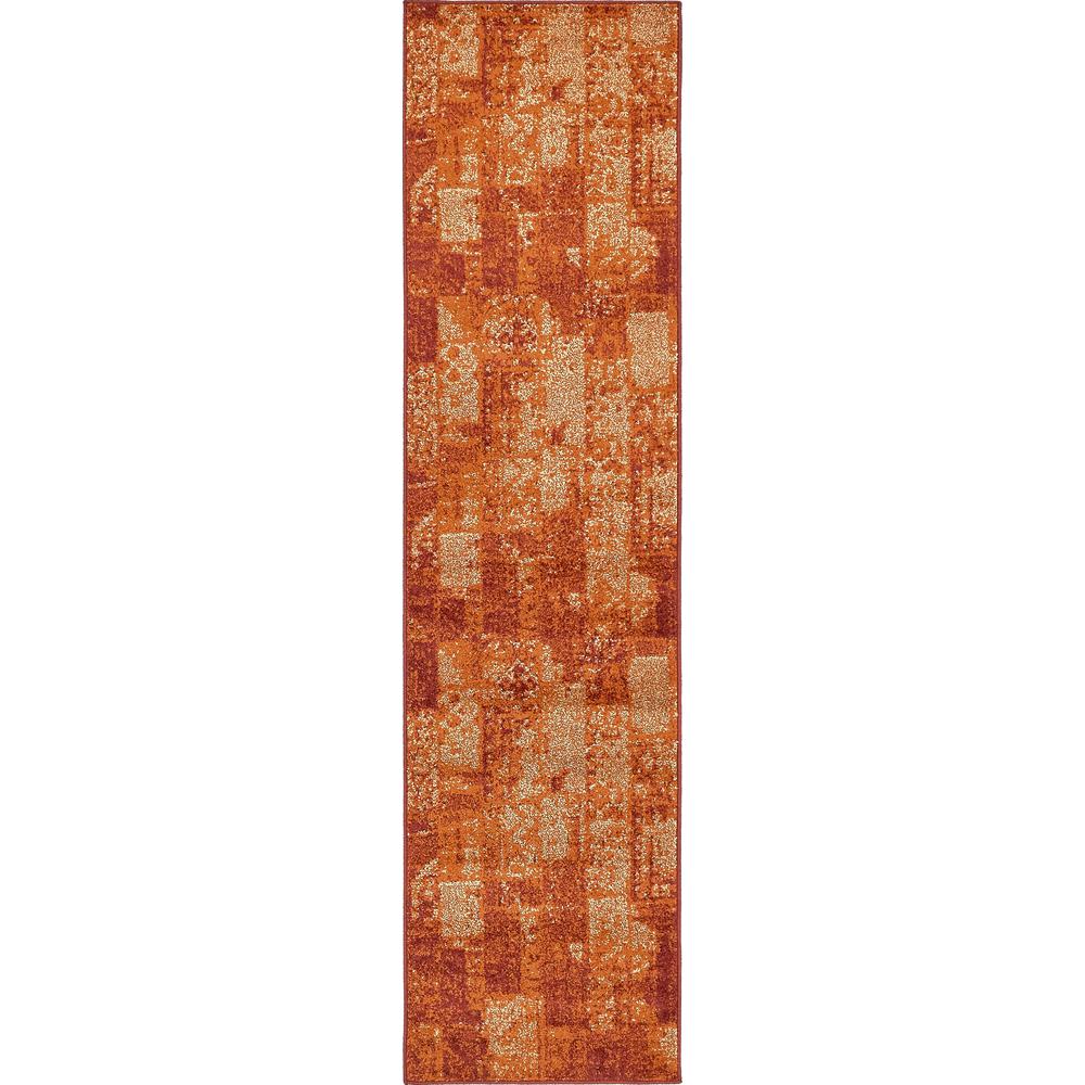 Autumn Plymouth Rug, Terracotta (2' 6 x 10' 0). Picture 1