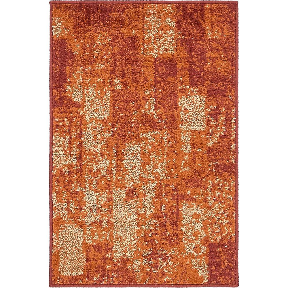 Autumn Plymouth Rug, Terracotta (2' 0 x 3' 0). Picture 1