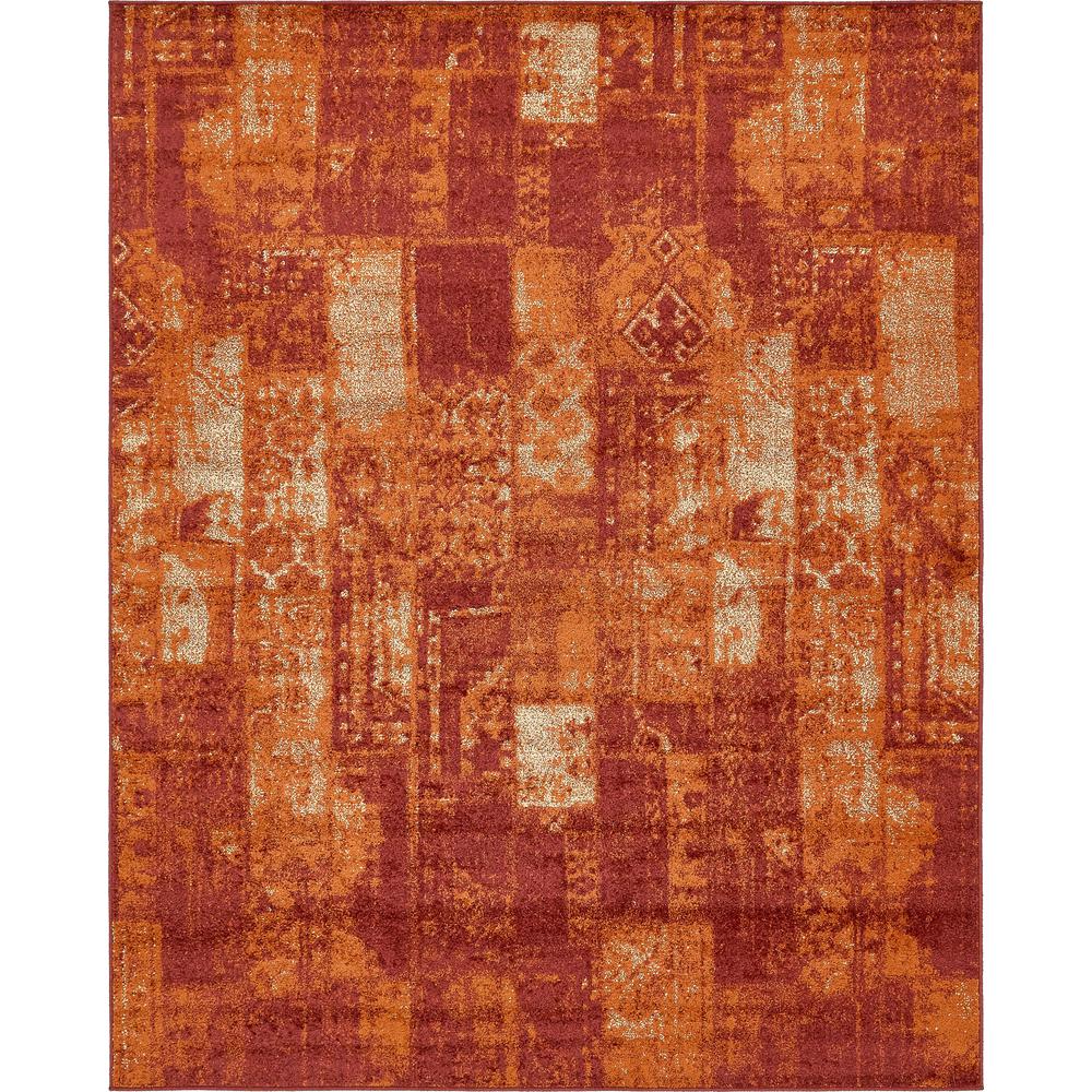Autumn Plymouth Rug, Terracotta (8' 0 x 10' 0). Picture 1